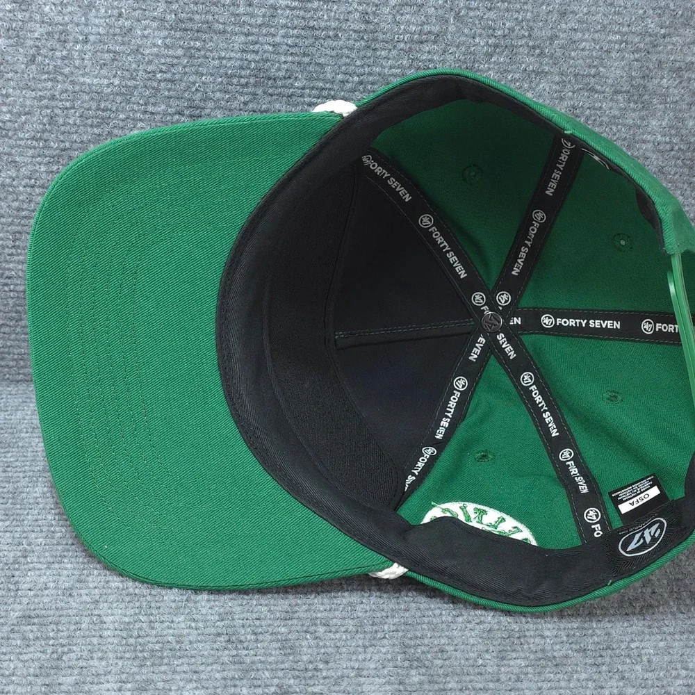Boston Celtics Hat Cap Snapback Mens Green NBA Basketball Streetwear Logo‎
